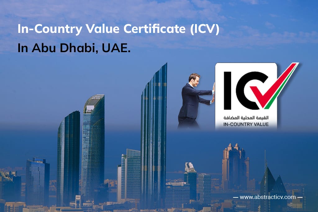 ICV Certificate in Abu Dhabi